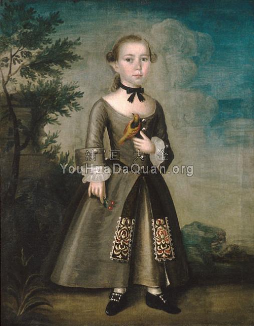 Portrait of James Badger - 约瑟夫·巴格